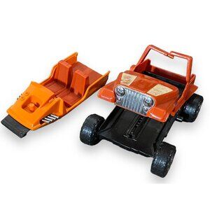 Kenner M.A.S.K. Gator Orange Jeep Boat Gun Vintage MASK Retro Set 1985